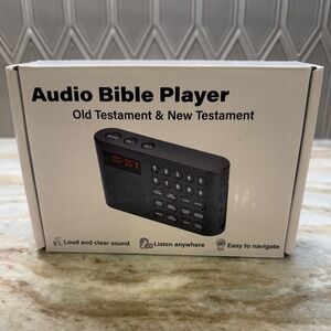 KJV Audio Bible Player - Complete King James Version Bible Audio, One-Touch Play